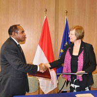 RI-UE Sepakat Tingkatkan Kerjasama Perhubungan Udara