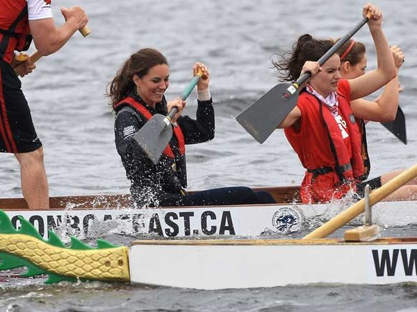 Kate Middleton Jadi Pendayung