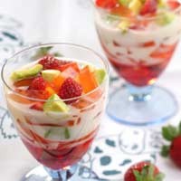 Resep: Es Campur Buah Susu