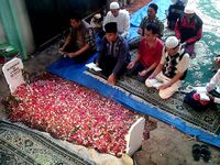 Peziarah Terus Datangi Makam Zainuddin MZ