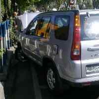 Kecelakaan Tunggal, Pengemudi Honda CRV Pingsan di Dalam Mobil