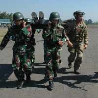 TNI AU Abdulrachman Saleh Gelar Latihan Bersama Air Force