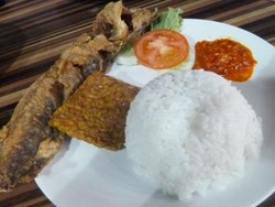 Huah..huah Disengat Pecel Lele si Raja