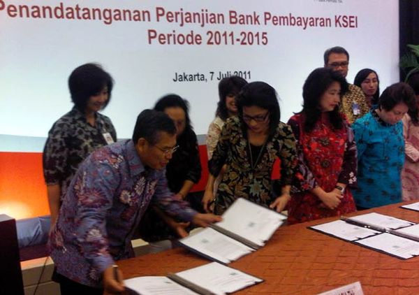 KSEI Tunjuk 5 Bank Jadi Agen Pembayaran
