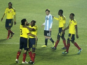 Argentina Disemangati Penyerang Kolombia
