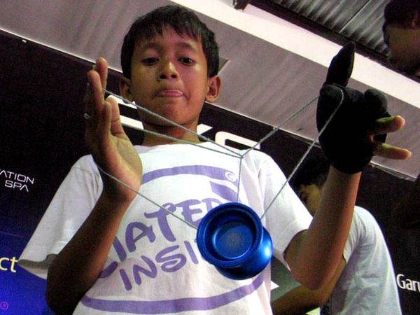 Pemain Cilik Ikuti Kompetisi Yoyo