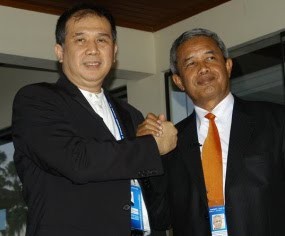 Farid Rahman Dampingi Djohar Arifin Husin