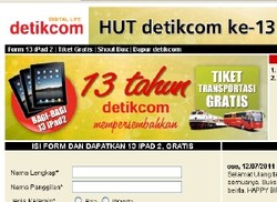 Nitralia dan Sudarma, Pemenang iPad 2 Hari Pertama & Kedua