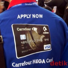 Pemegang Kartu Kredit Bank Mega Capai 1,3 Juta Berkat Carrefour