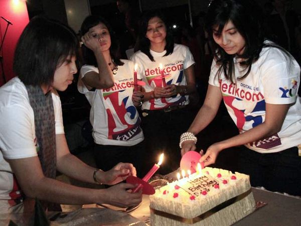 Suasana Baru di HUT ke-13 detikcom