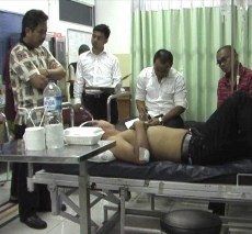 Seorang Wartawan Dibacok di Tangerang