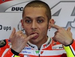 Rossi di Ambang Balapan ke-250 