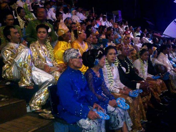 4.501 Pasangan Nikah Massal di Senayan