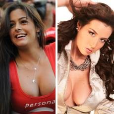 Paraguay vs Venezuela, Duel Larissa vs Diosa