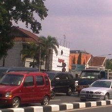 Arus Lalin Pasupati Menuju Gasibu Padat Merayap