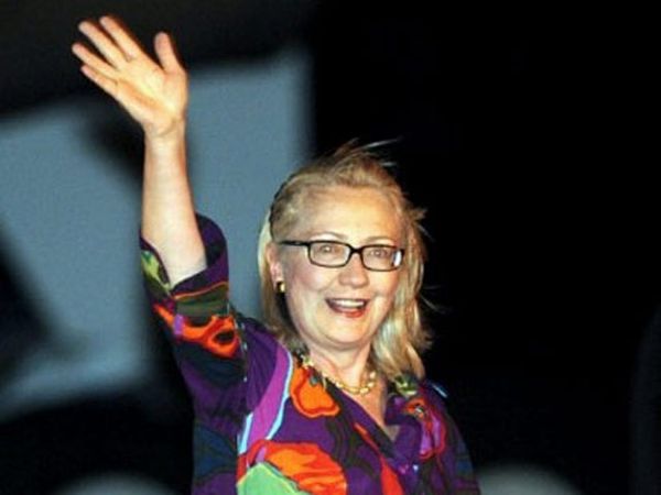 Hillary Clinton Tiba di Bali