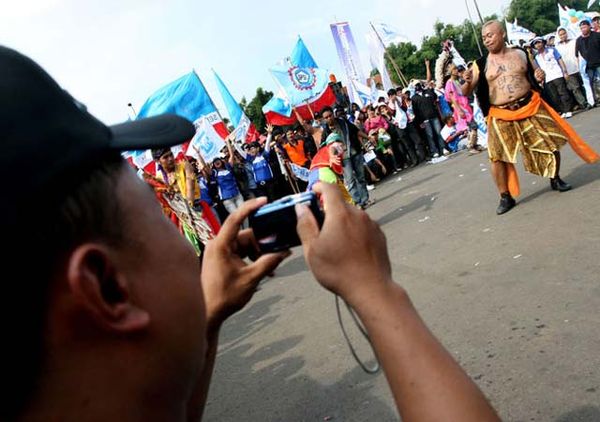 Penolak RUU BPJS Unjuk Gigi