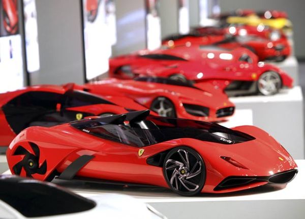 Mahasiswa Korea Desain Mobil Ferrari 