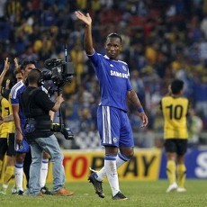 Drogba Antar Chelsea Atasi Malaysia XI