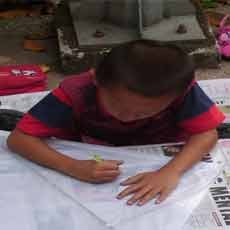 Peringati Hari Anak, Swayanaka Gelar Lomba Melukis