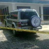 Nomor Polisi Pajero Berisi Pistol di Bogor Palsu