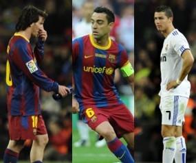 Xavi, Messi & Ronaldo Berebut Gelar Pemain Terbaik