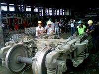 Mengintip Bengkel KA Balai Yasa