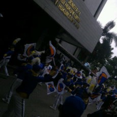 Iring-iringan 35 Mobil Hias Partai NasDem Bikin Macet Kuningan