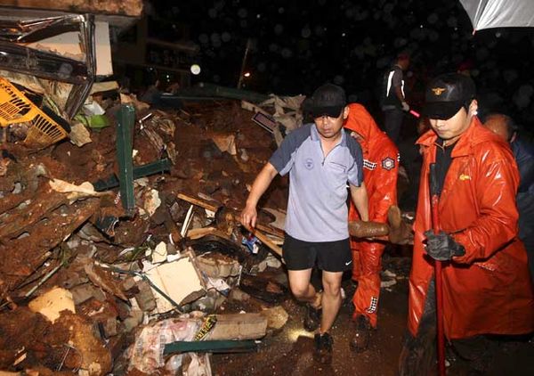 Tanah Longsor di Korsel Tewaskan 6 Orang