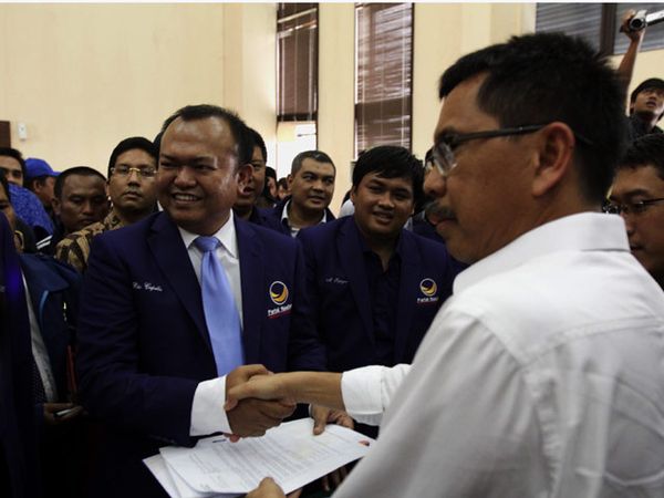 Partai NasDem Daftar Verifikasi Parpol