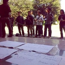 Rakernas BEM Se-Indonesia Didemo Mahasiswa