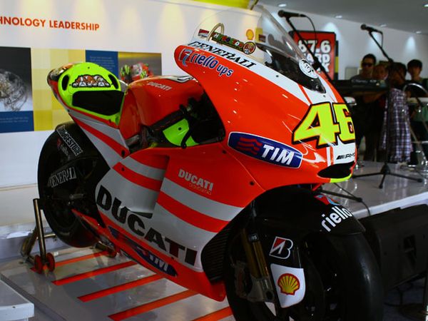 Motor Valentino Rossi Sapa Jakarta