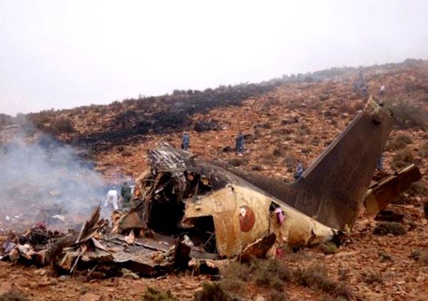 Pesawat Militer Maroko Jatuh