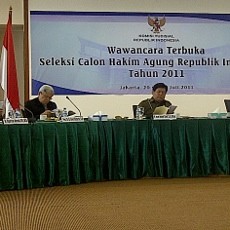 Grogi, Calon Hakim Agung Tak Lancar Jawab Pertanyaan Panelis