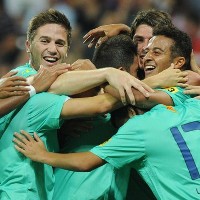 Tundukkan Bayern, Barca Juara