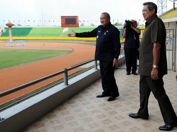 SBY Tinjau Lokasi SEA Games XXVI