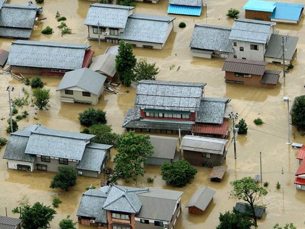 Banjir Rendam Niigata Prefecture