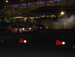 Gearbox dan As Roda Rusak, Drifter Rio Menyerah dari Amandio