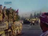 Militer Suriah Serang Demonstran