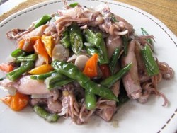 Resep Ramadan: Cumi Tumis Cabai Hijau