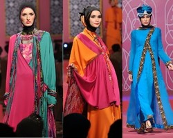 Warna Terang Jadi Tren Busana Muslim 2011
