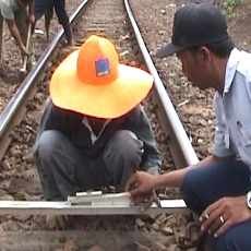 Jelang Mudik, PT KA Daops IX Periksa Sudut Rel yang Rawan
