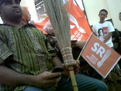Berlogo Sapu Lidi, Partai SRI Ingin Bersih-bersih