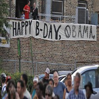 Obama Ulang Tahun ke-50