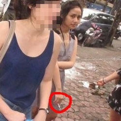 Foto Merokok Beredar Lagi, Gita Gutawa No Comment