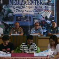 7 Bulan, Lima Warga Malaysia Selundupkan Narkoba