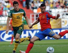Gasak Australia 5-1, Spanyol Juara Grup