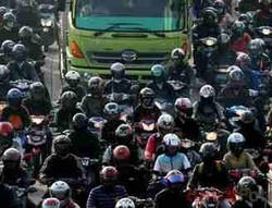 Polisi: 8 Juta Orang Mudik Naik Motor