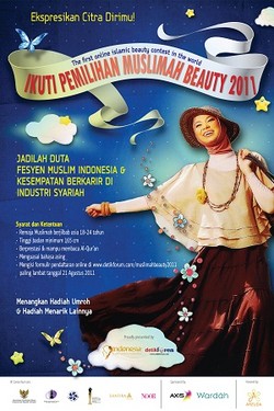 Dicari Muslimah Beauty 2011 Untuk Menjadi Duta Fesyen Muslim Indonesia