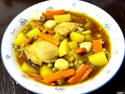 Resep Ayam: Ayam Tim Sayuran